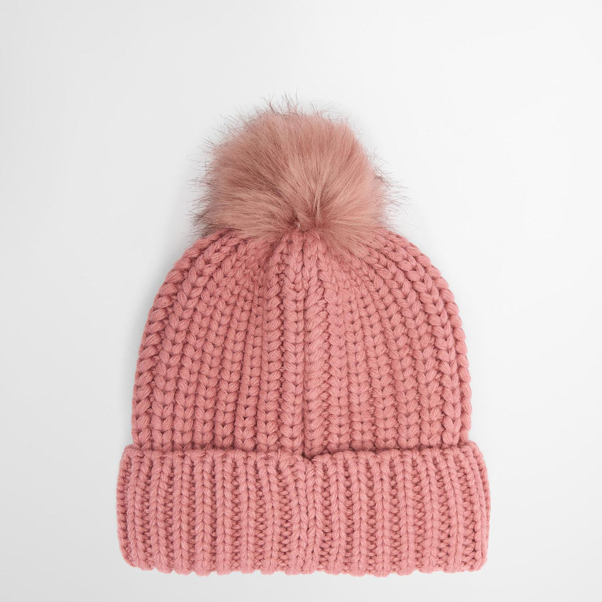 Barbour Saltburn Beanie in Dusty Rose