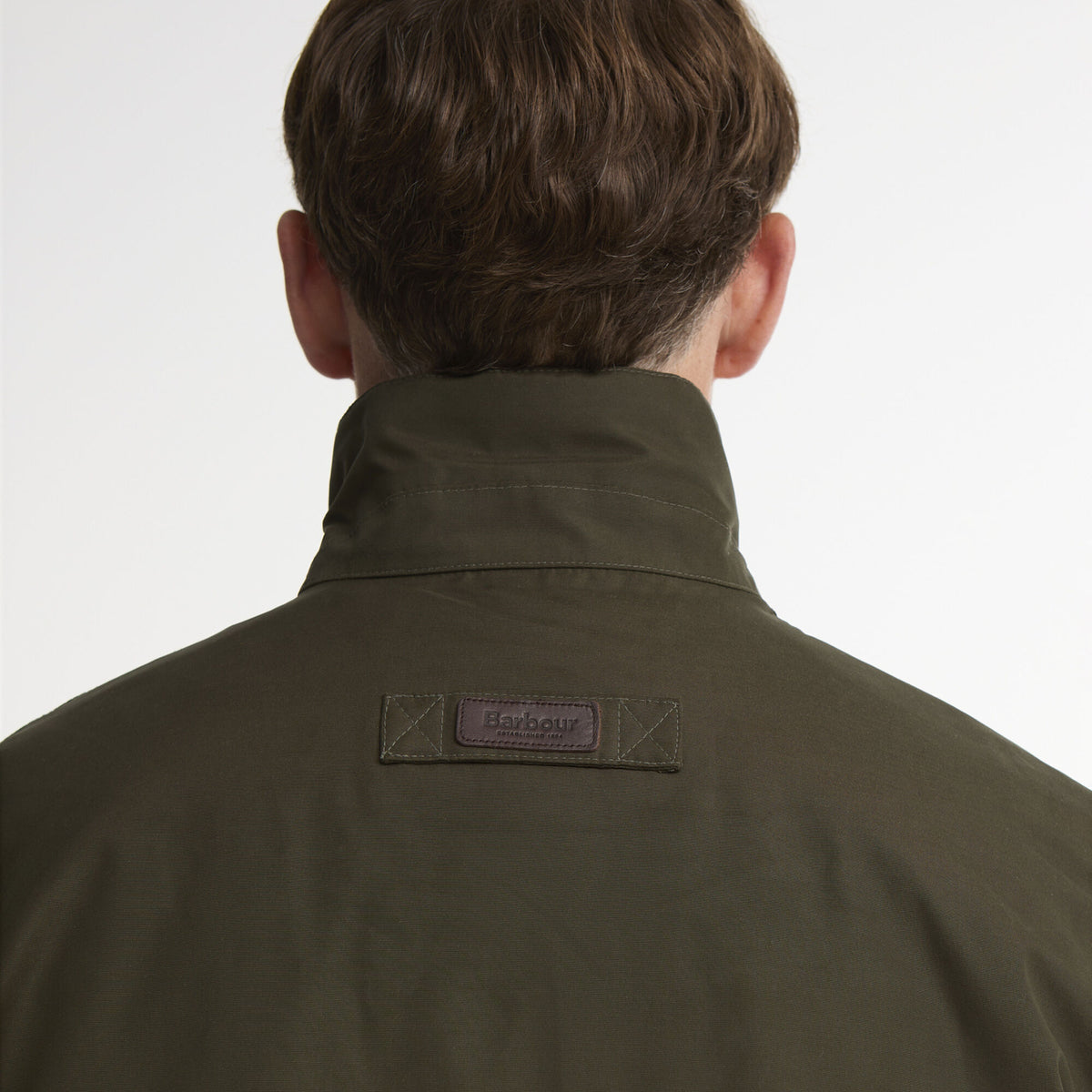 Barbour Winter Spoonbill Waterproof Jacket in Dark Olive, image 5