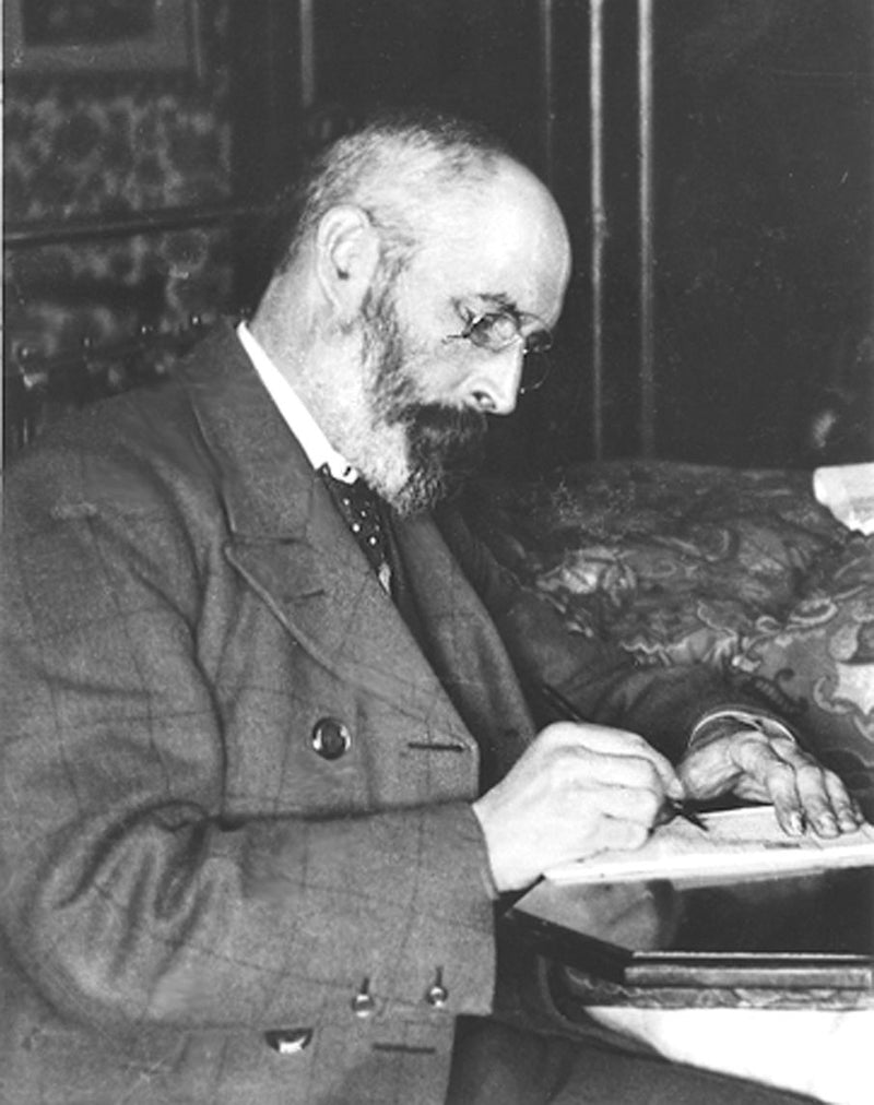 Archive portrait of John Barbour, founder of J. Barbour and Sons